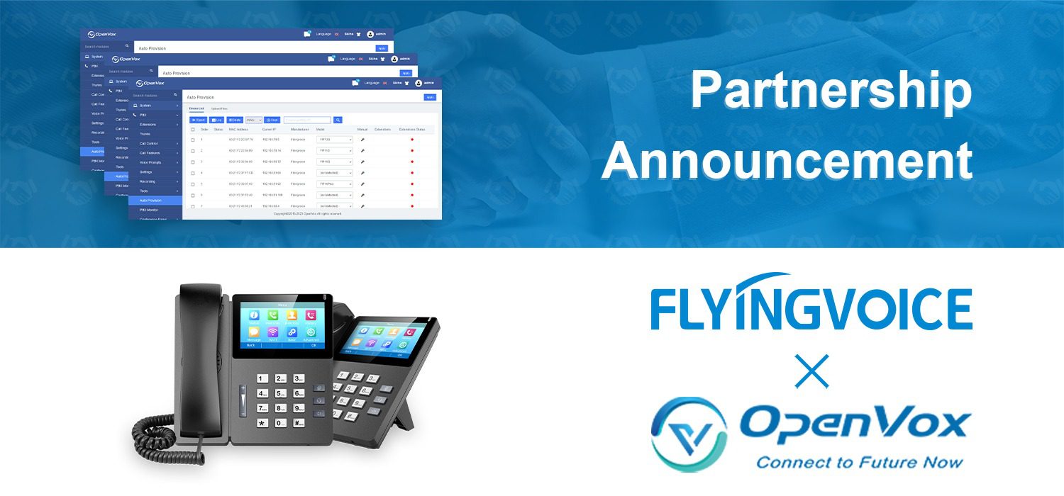 openvox ve flyingvoice isbirligi